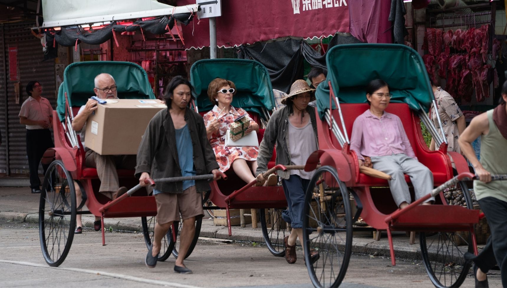 Fred and Violet arrive in Hong Kong