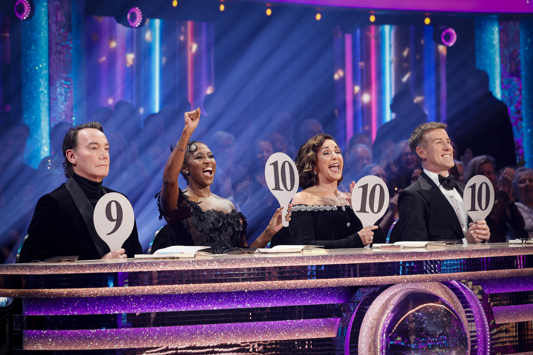 The judges vote for Vicky and Kai's Tango