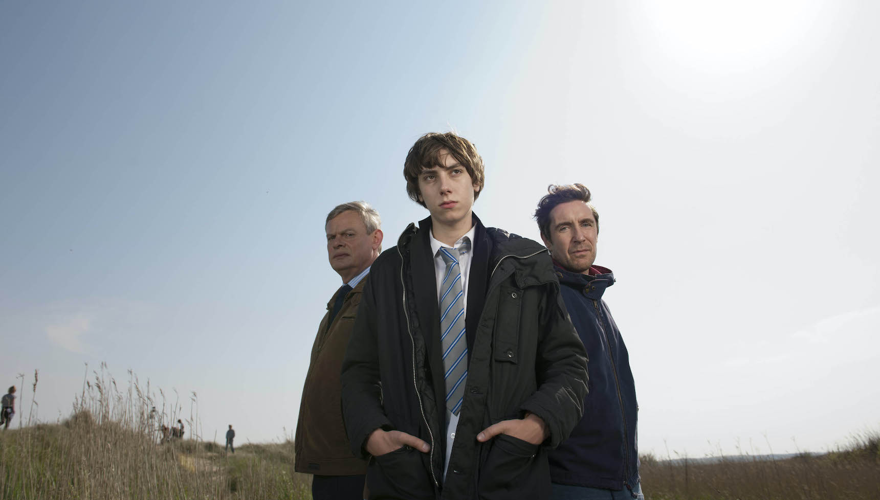 A Mother's Son lead male cast Martin Clunes and Paul McGann