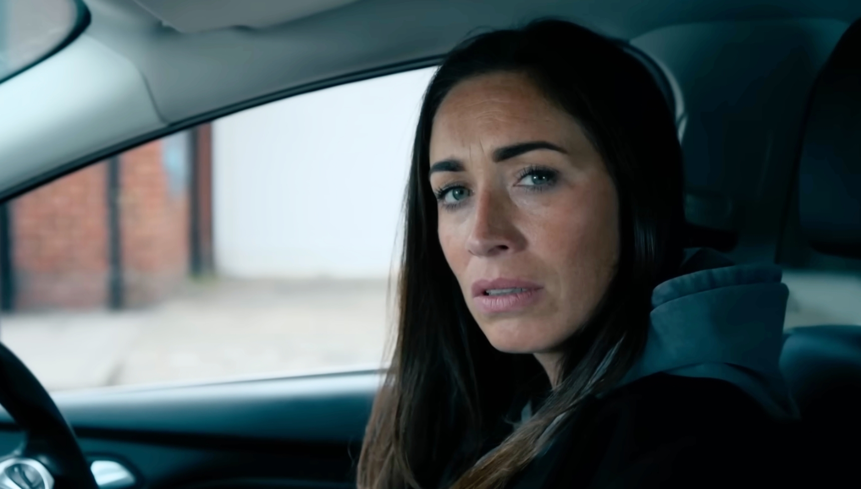 Coronation Street's Shona miserable in car