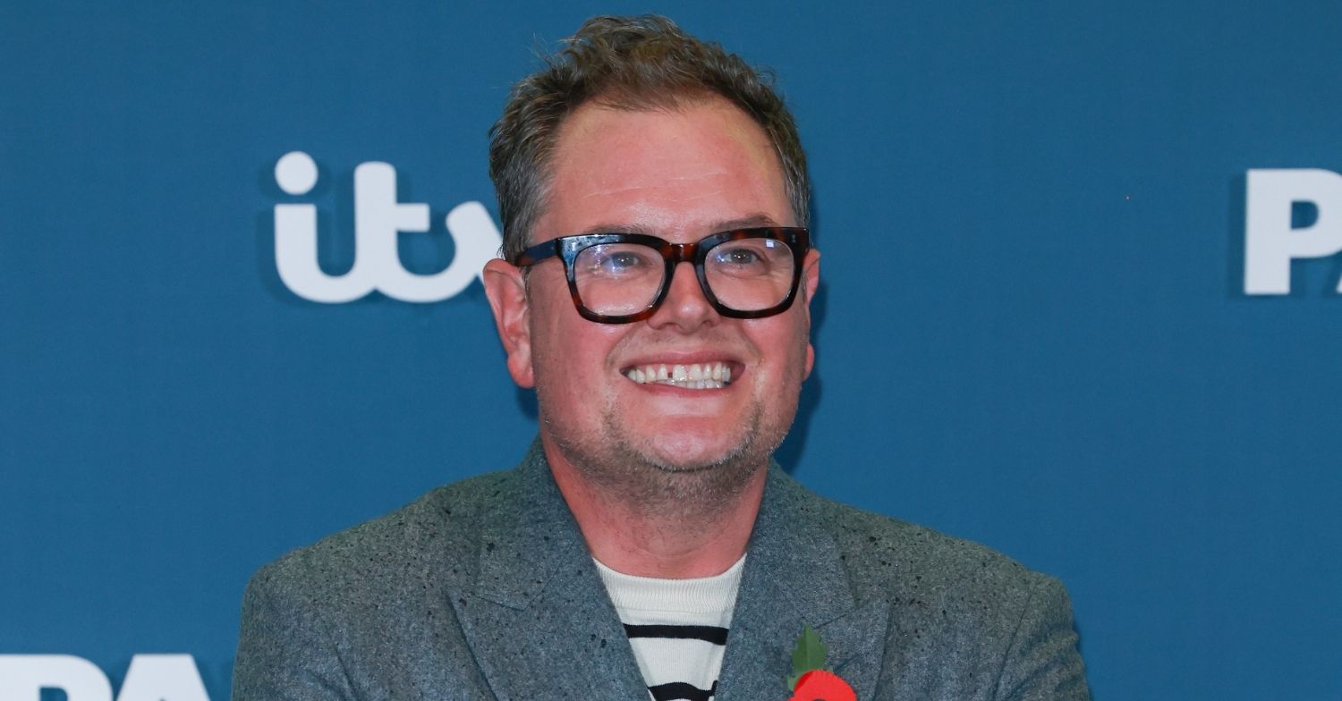 Alan Carr smiling