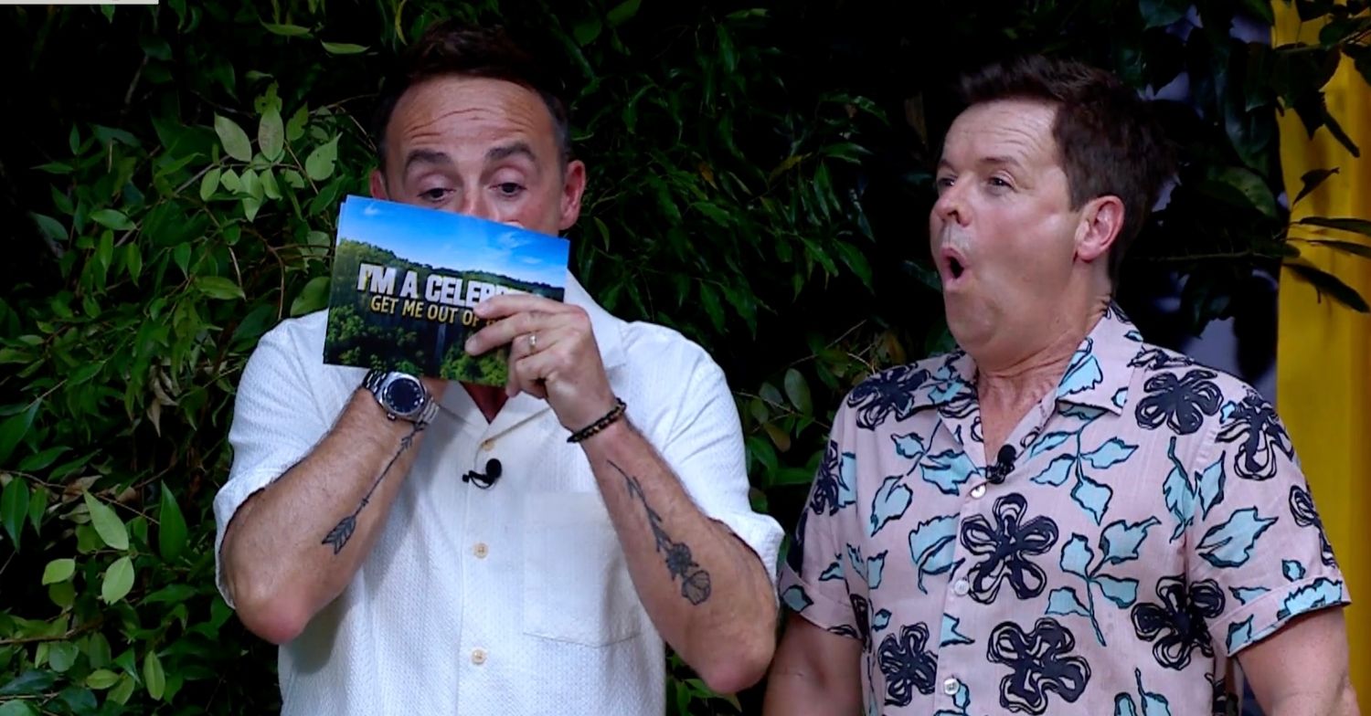 Ant and Dec shocked