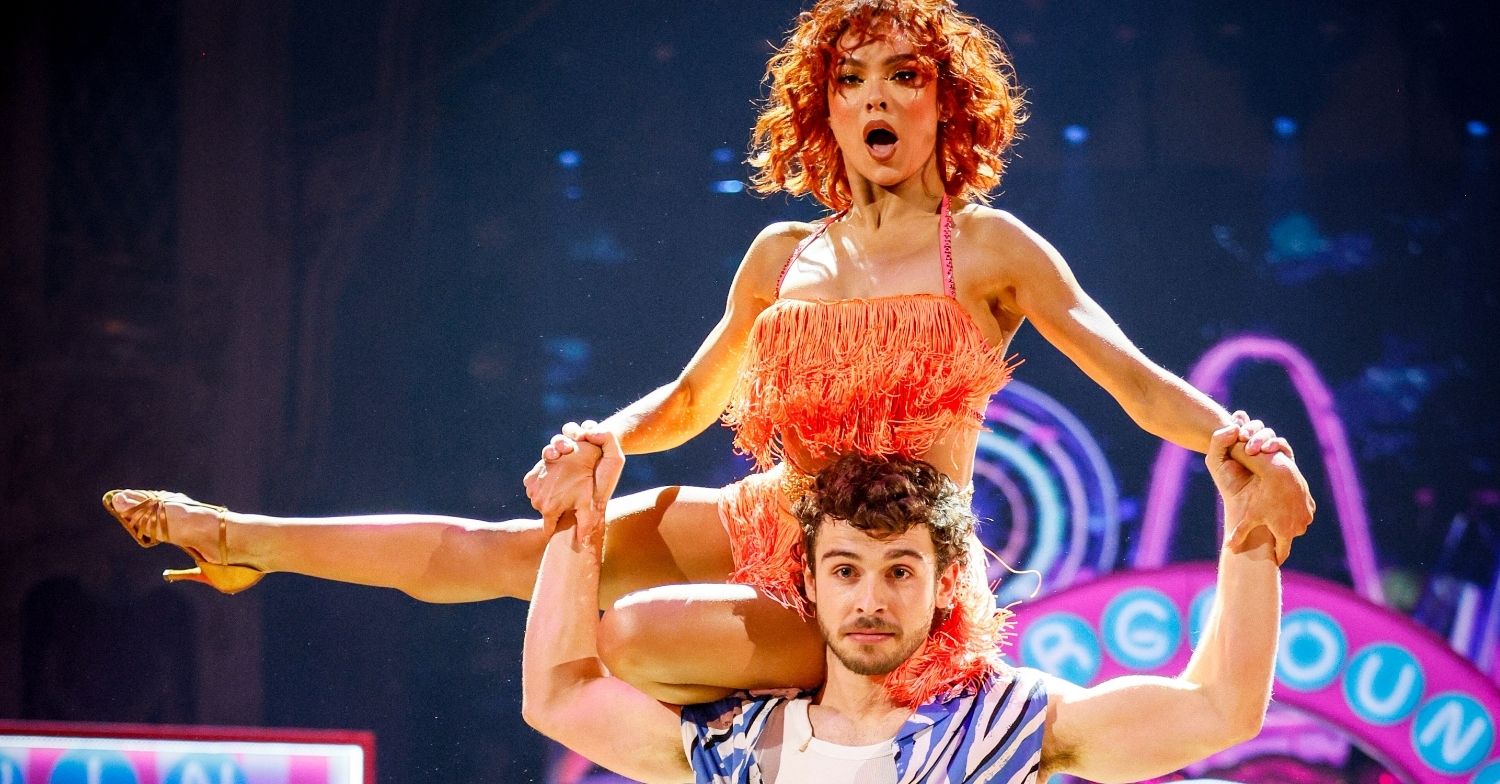 George Clarke and Alexis Warr on Strictly