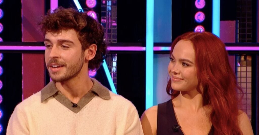 George and Alexis on Strictly 