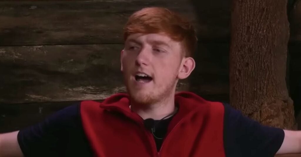 Angry Ginge on I'm A Celebrity 