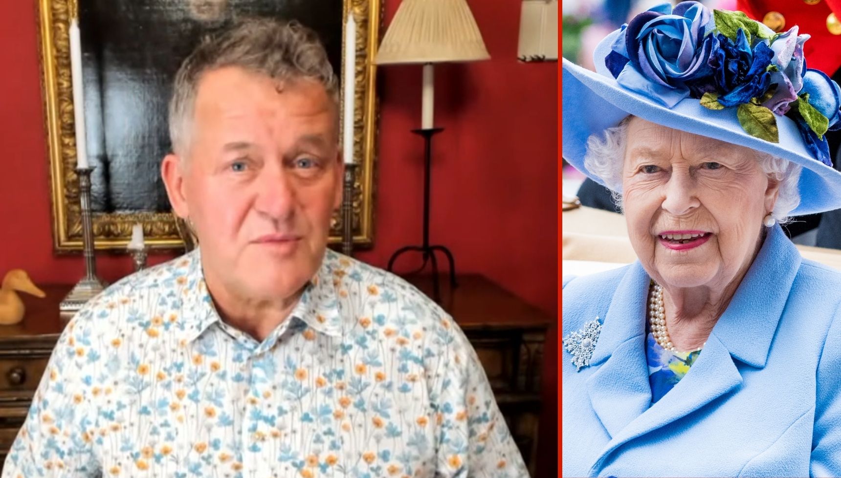 Former I'm A Celebrity star Paul Burrell claims Queen Elizabeth II 'yelped' over his eating trial