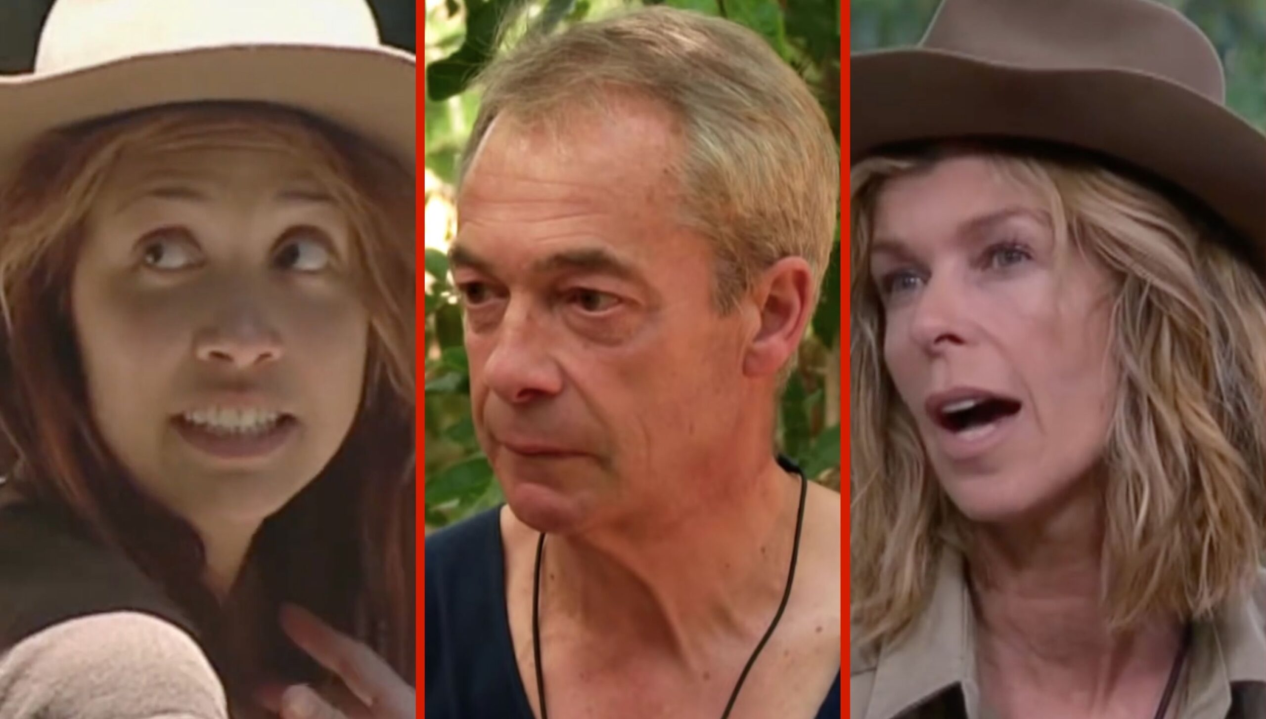 The most iconic I’m A Celebrity jungle shower moments – from Myleene Klass to Nigel Farage and Kate Garraway