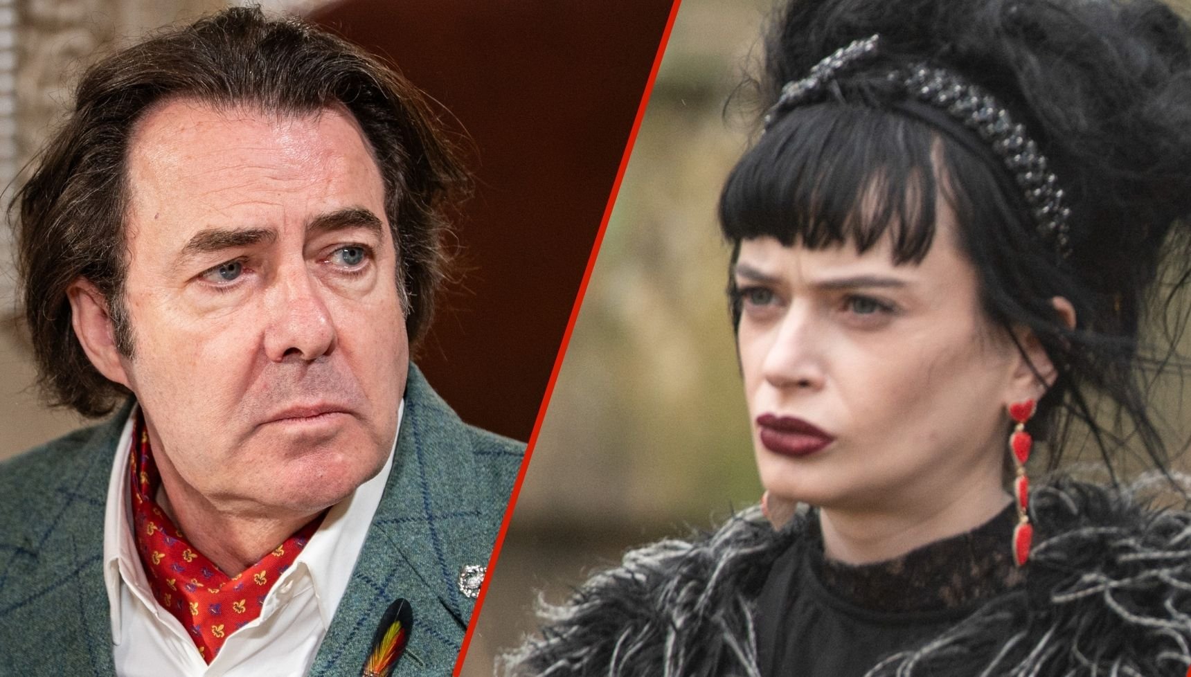 Celebrity Traitors' Jonathan Ross reacts to claims co-star Ruth Codd 'called him a snake'