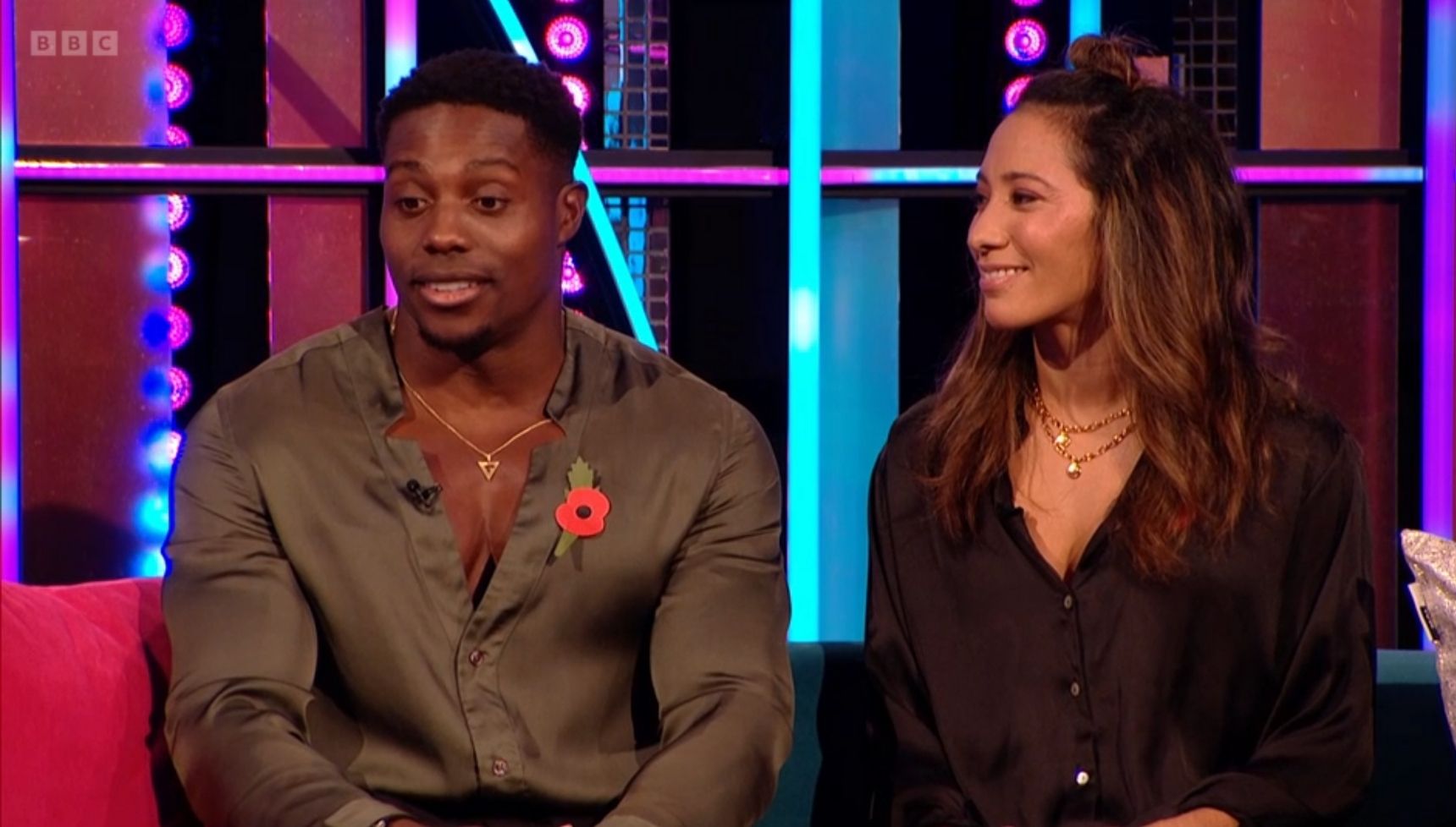 Harry Aikines-Aryeetey and Karen Hauer on It Takes Two