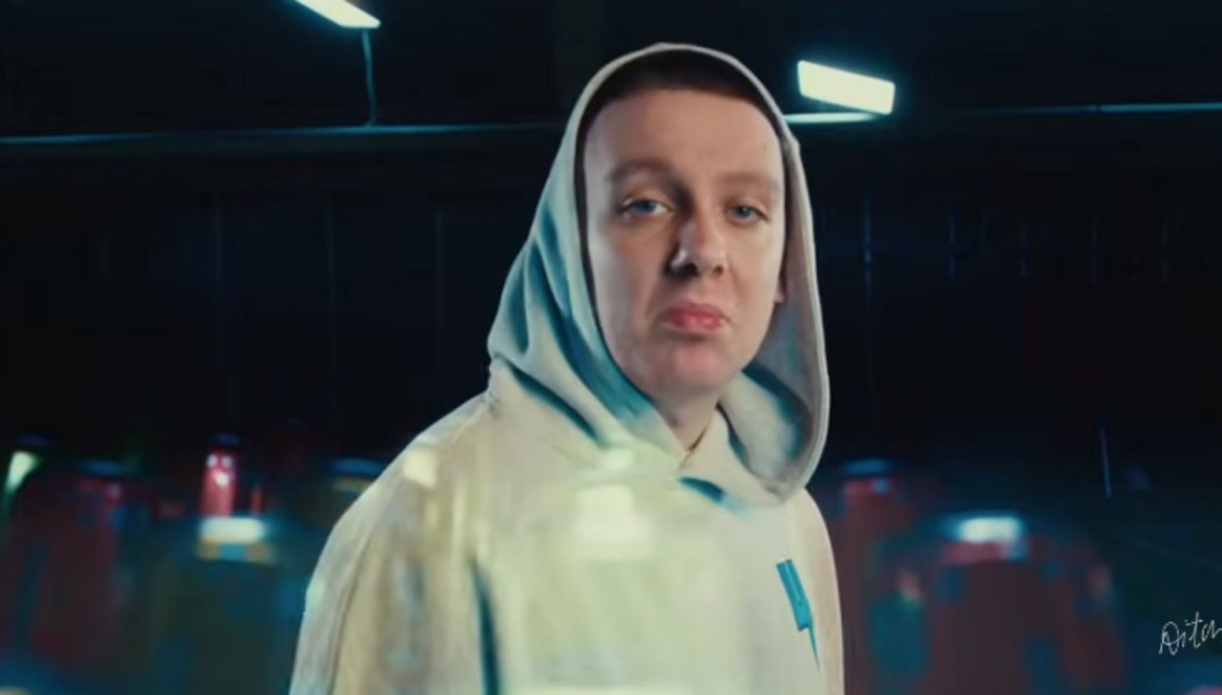 Aitch in a music video