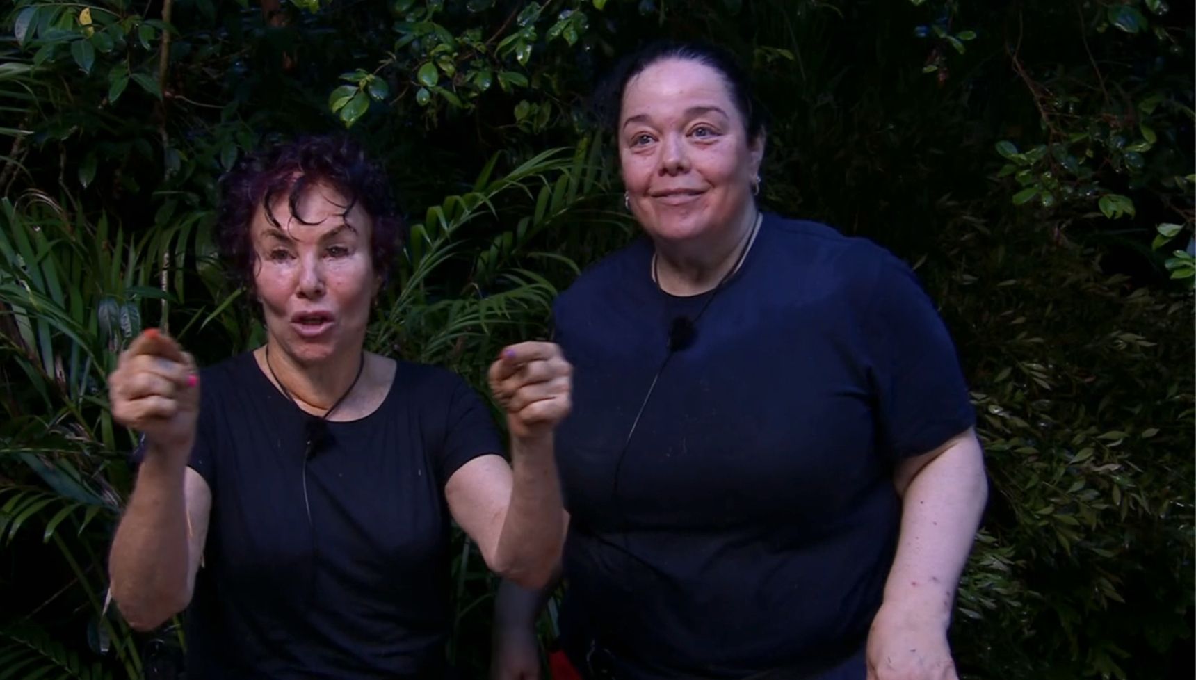 Lisa Riley on I'm A Celebrity with Ruby Wax