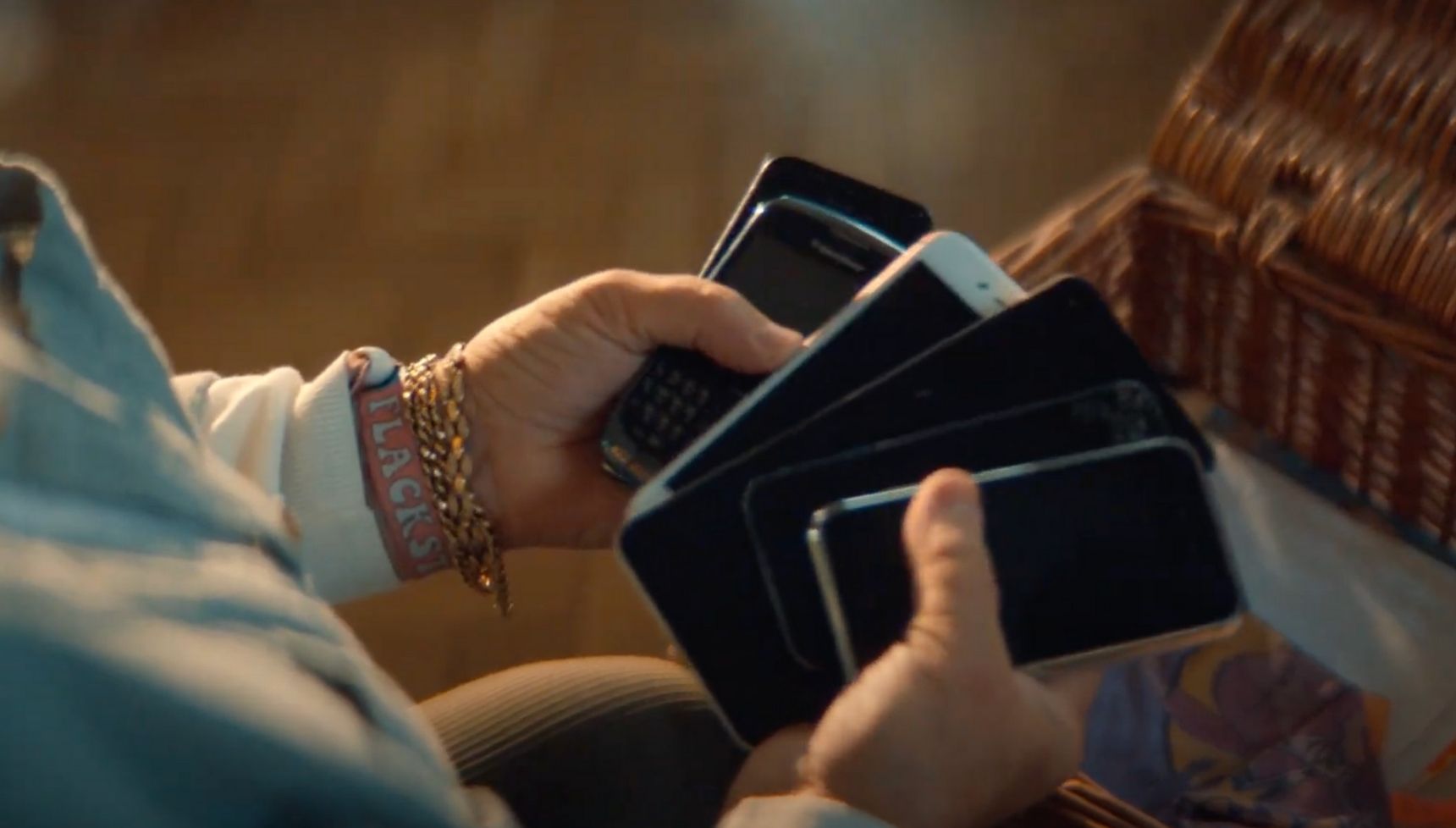 Caroline flack's mobile phones