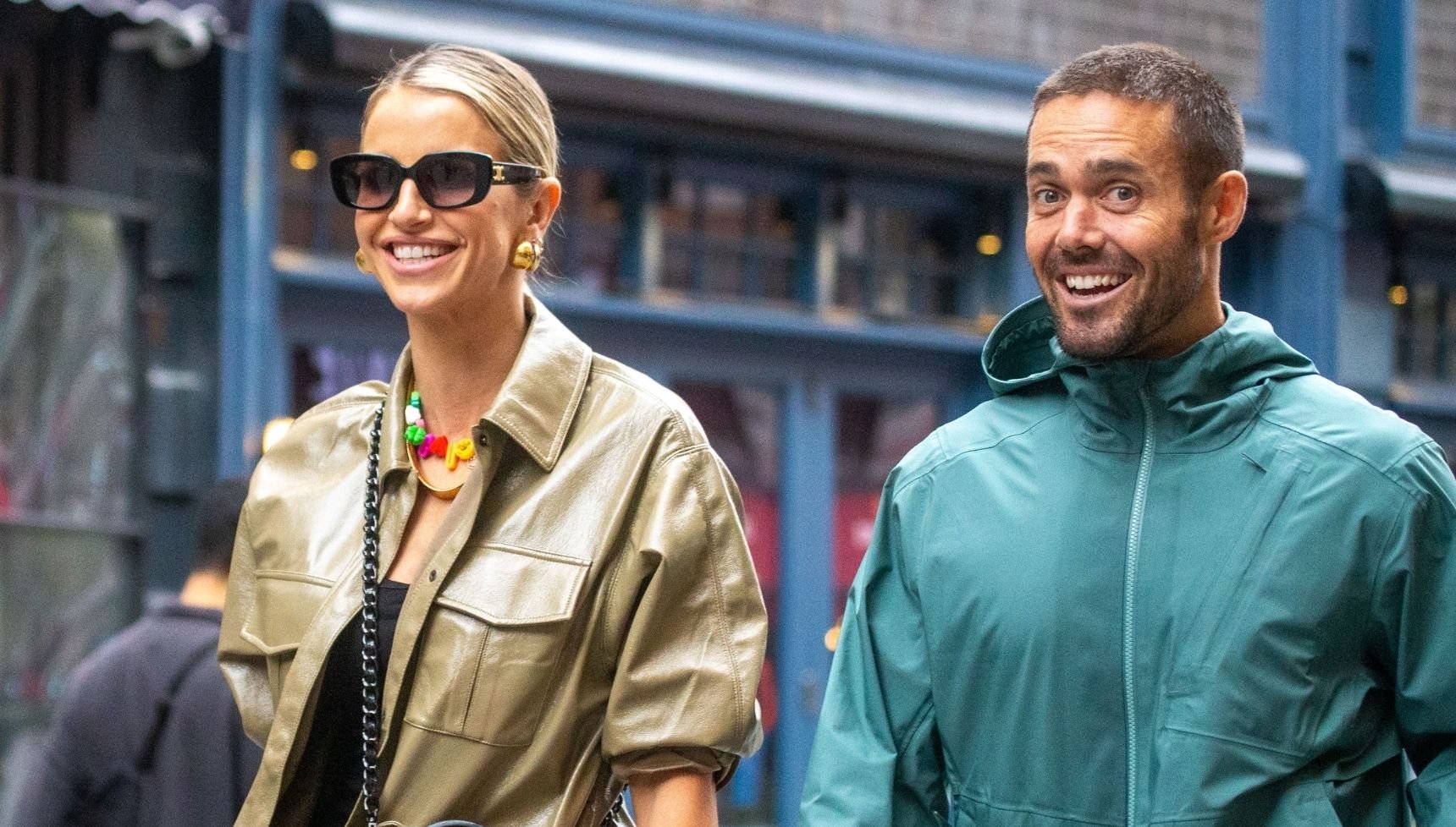 Vogue Williams and Spencer Matthews