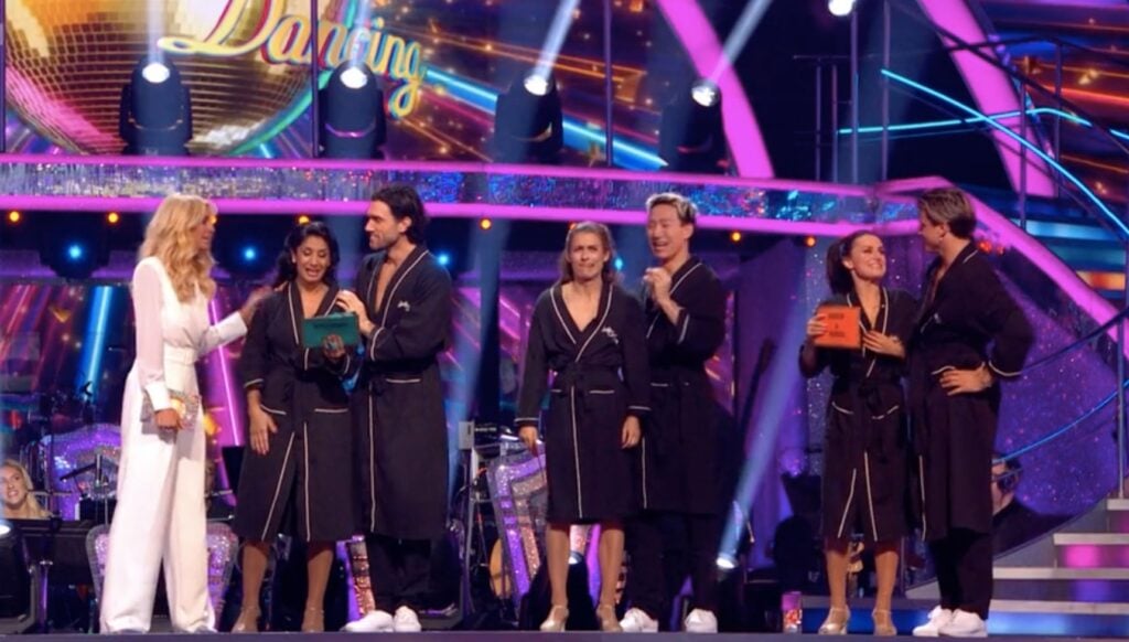 Strictly cast on the show