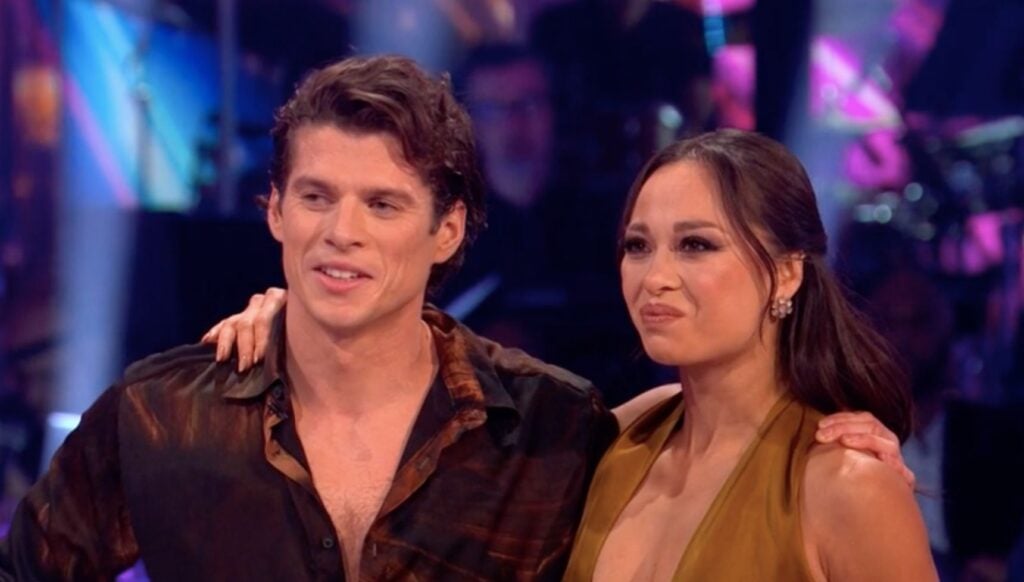 Katya and Lewis on Strictly 