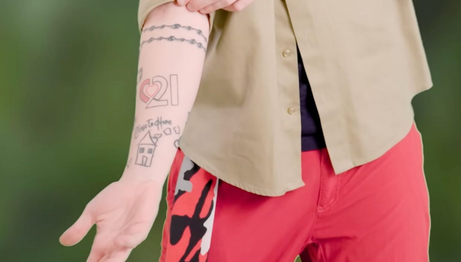 I’m A Celebrity star Aitch’s tattoos explained – tribute to sister ...