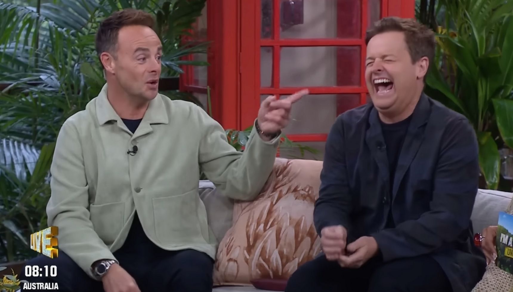 Ant and Dec laughing