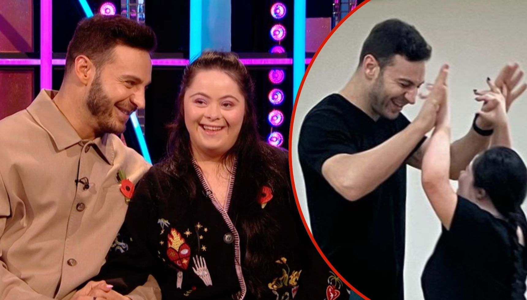 Ellie Goldstein returns to training room with Vito Coppola despite leaving Strictly Come Dancing