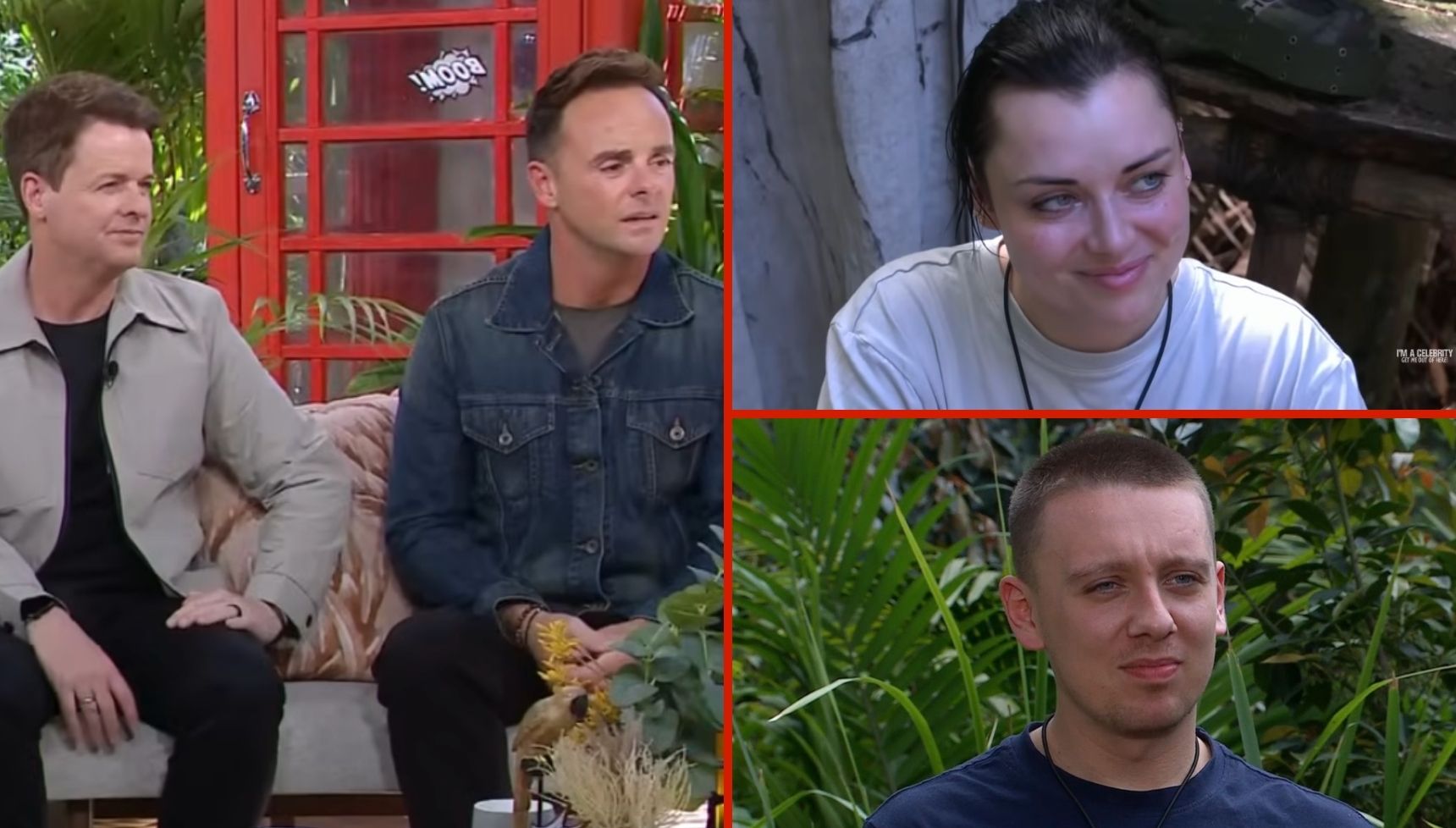 Ant and Dec admit they 'love romance' as they have their say on I’m A Celebrity stars Aitch and Shona’s romance rumours