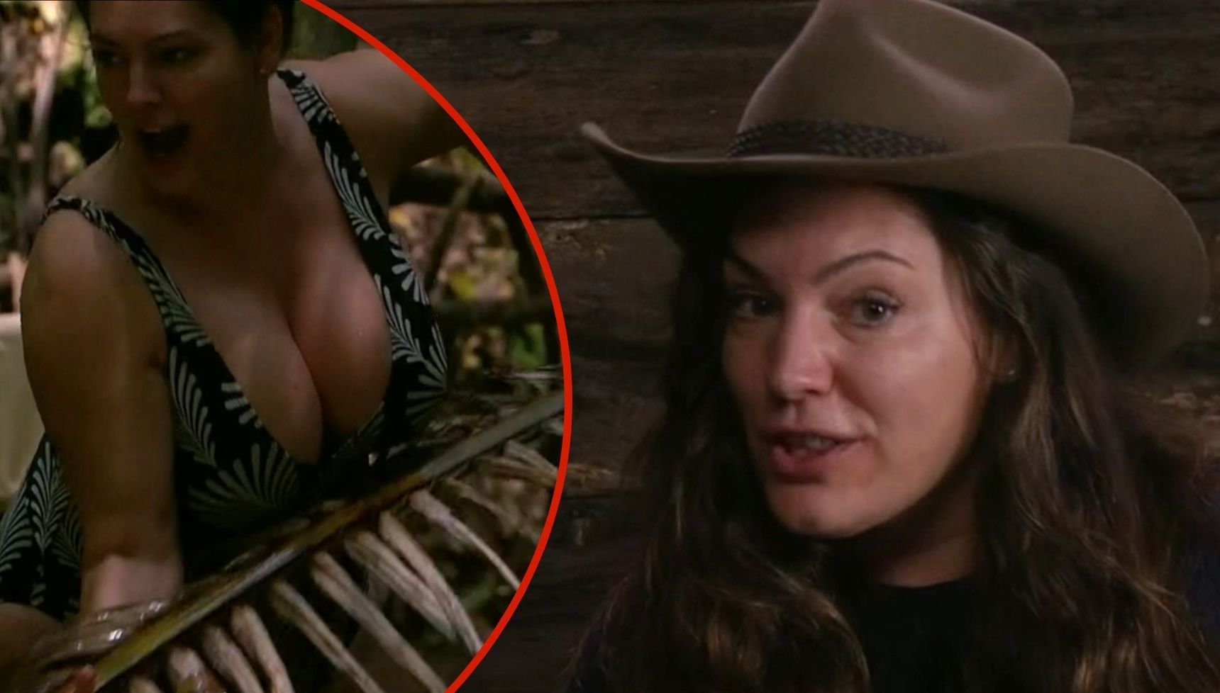Kelly Brook enjoys jungle swim as I'm A Celebrity fans joke: 'Ratings down, put Kelly in a bikini!'