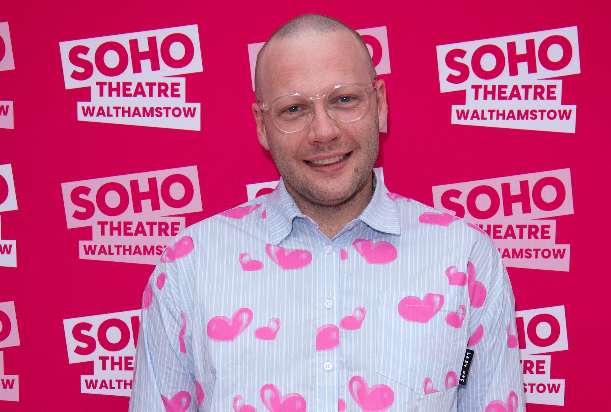 Ginger Johnson out of drag costume