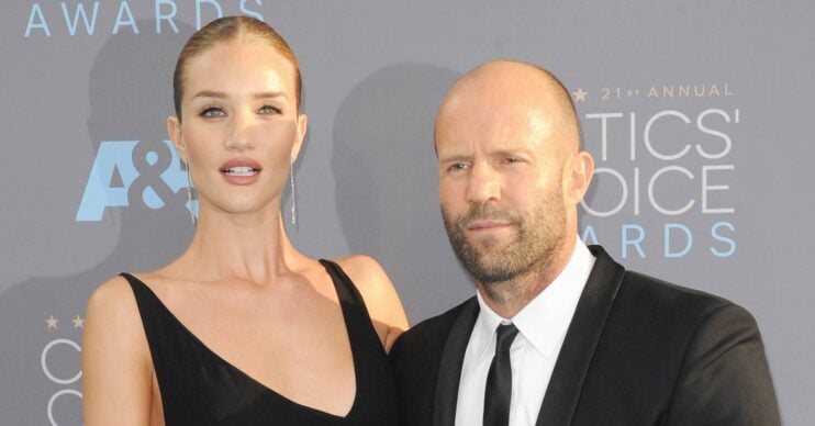 Jason Statham with Rosie Huntington-Whiteley