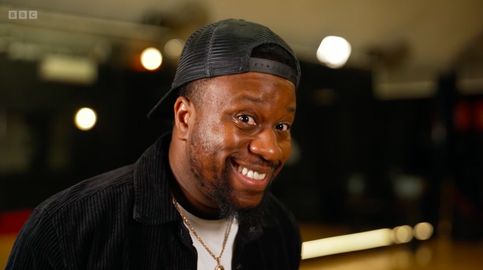 Babatunde on Strictly 