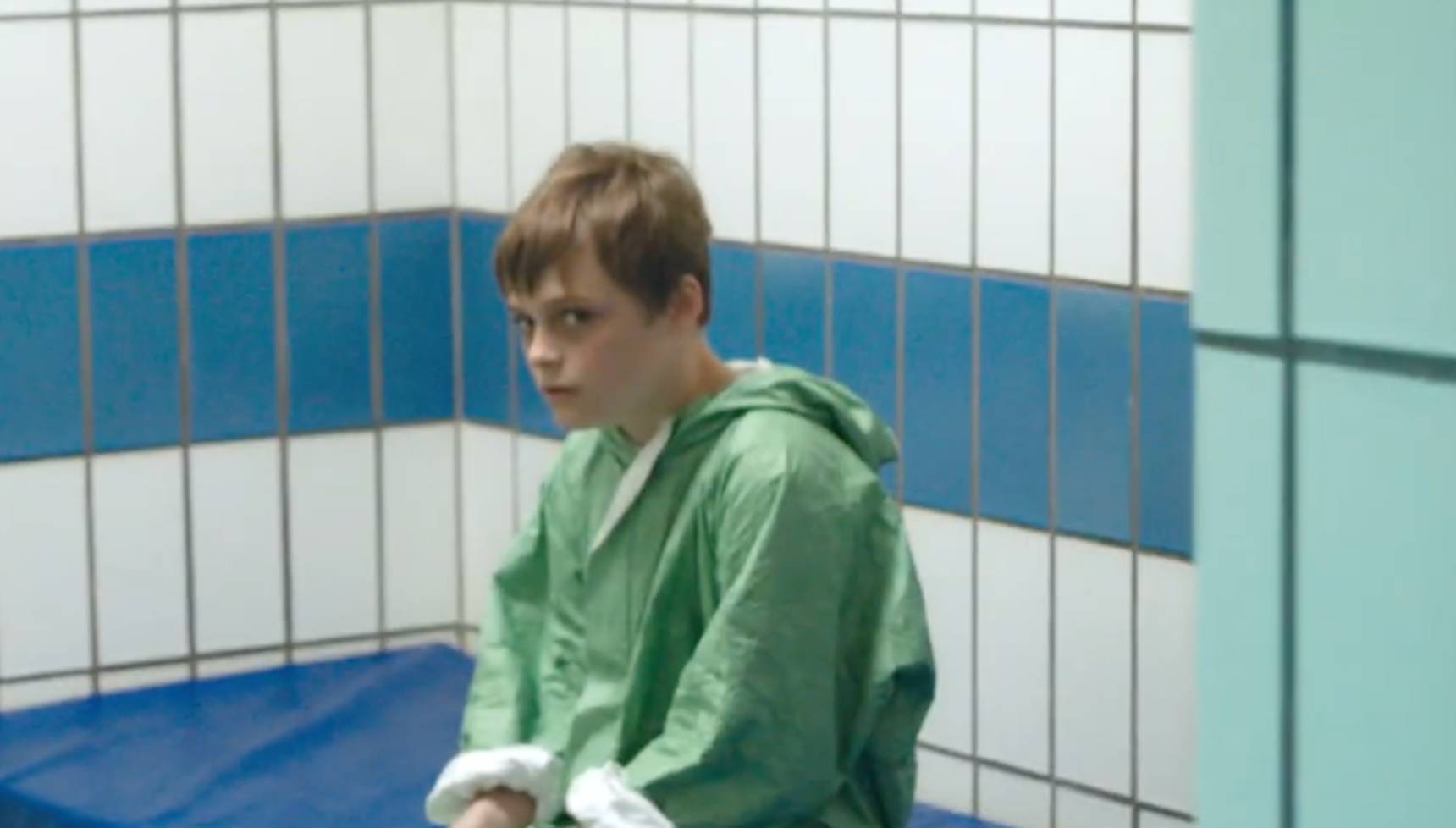 Ray in a prison cell in Responsible Child