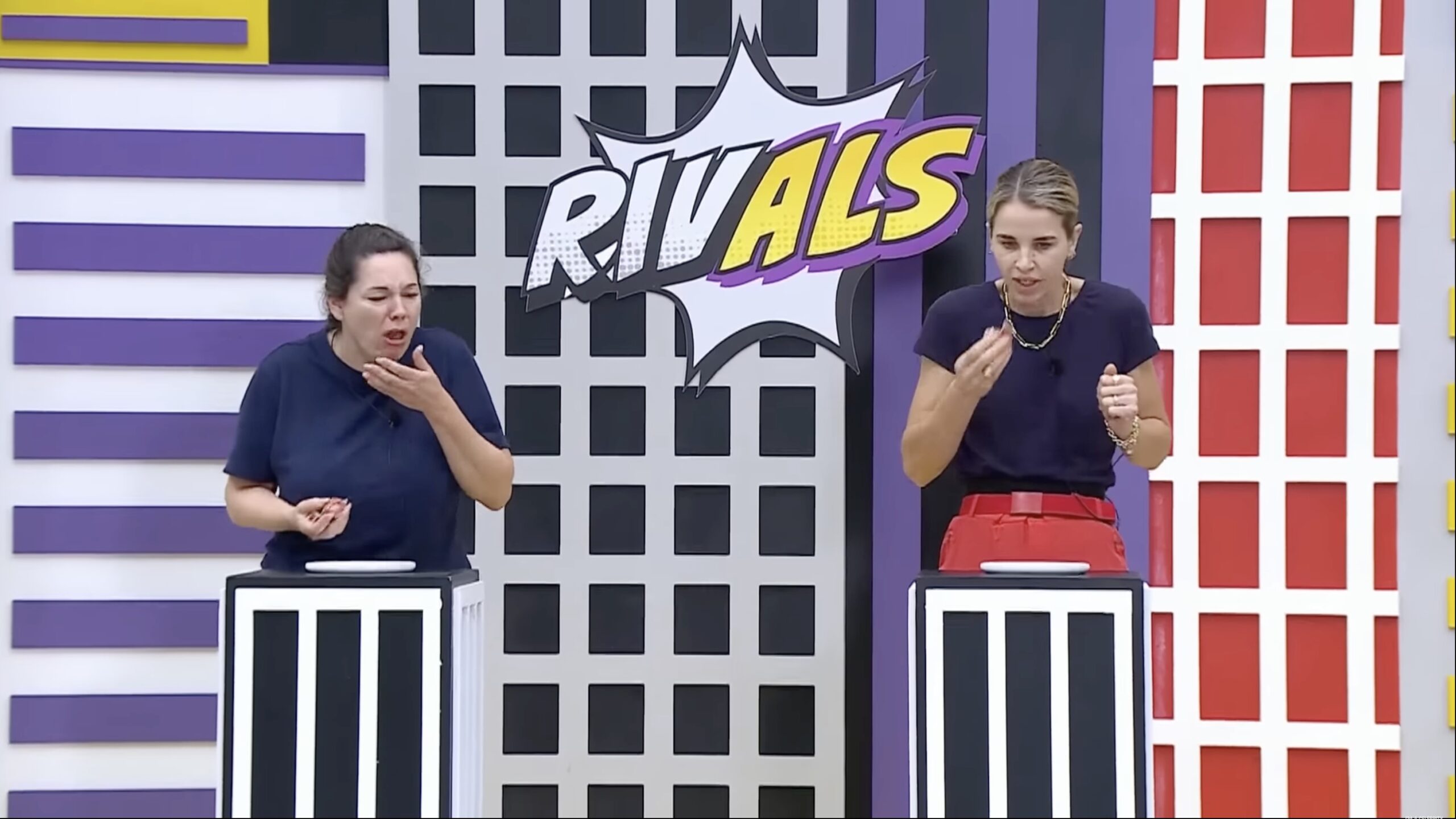 Kelly Brook and Vogue Williams on I'm A Celebrity