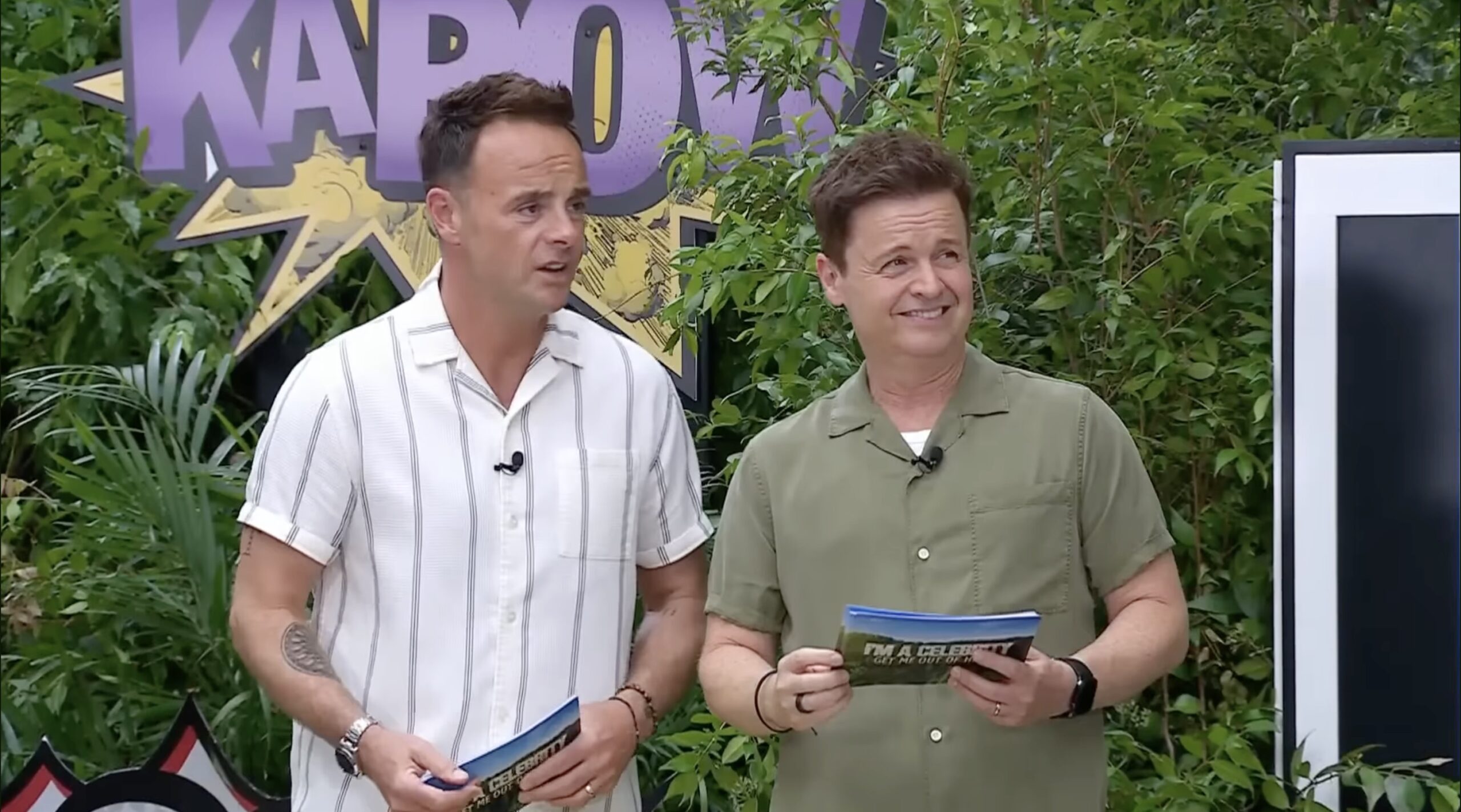 Ant and Dec on I'm A Celebrity