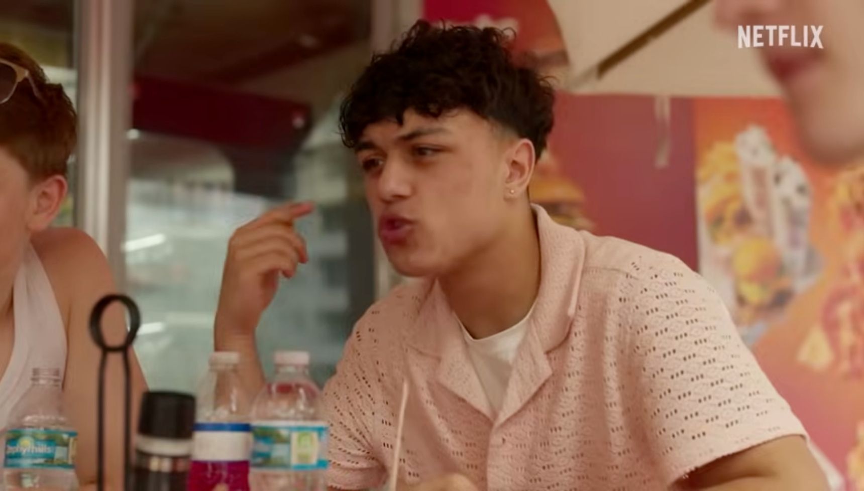 A boy arguing in Simon Cowell's documentary