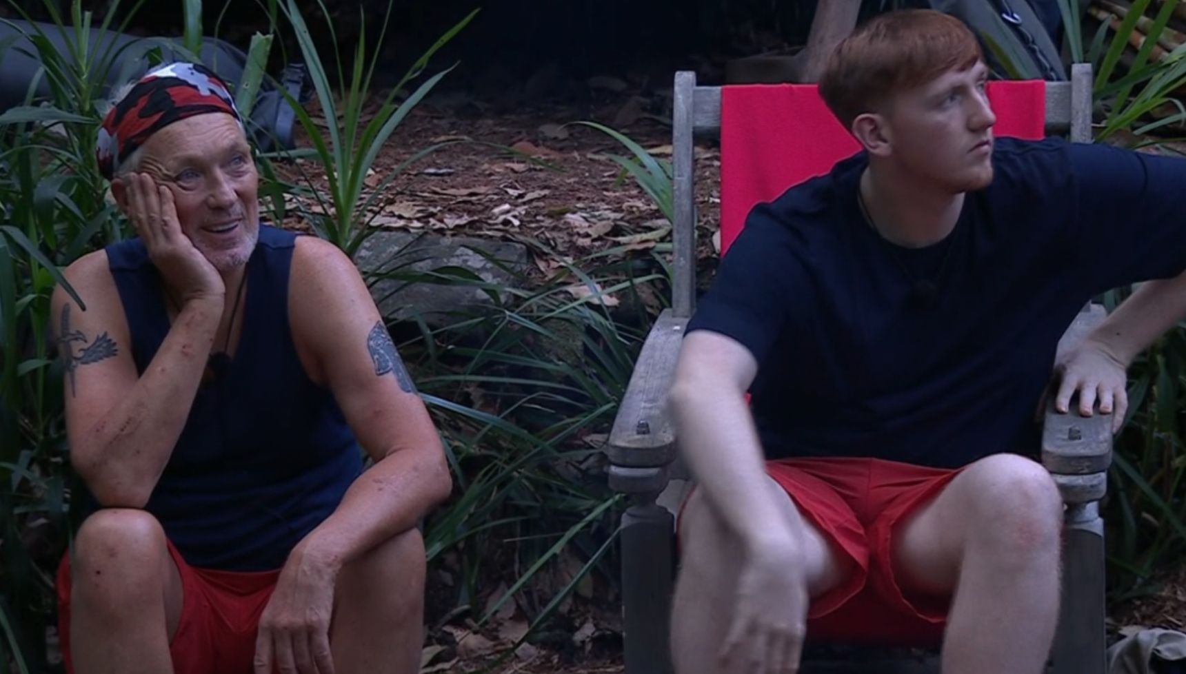 Martin Kemp and Angry Ginge on I'm A Celebrity