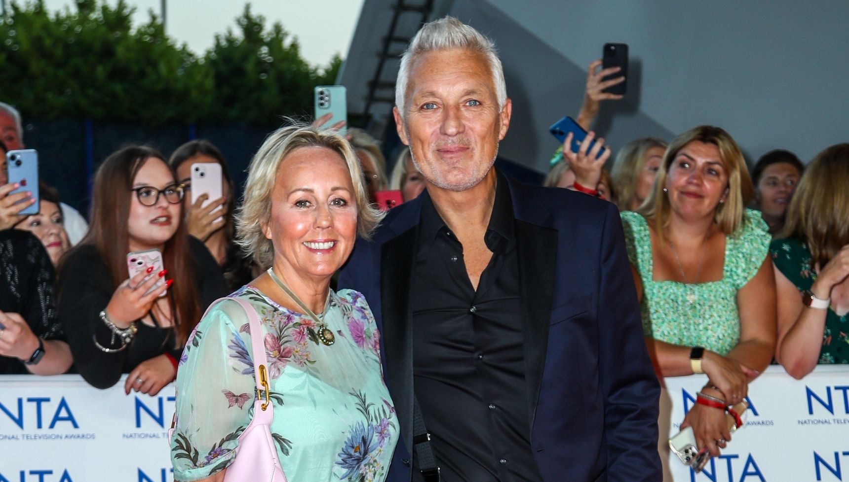 Martin and Shirlie Kemp on the red carpet for the NTAs
