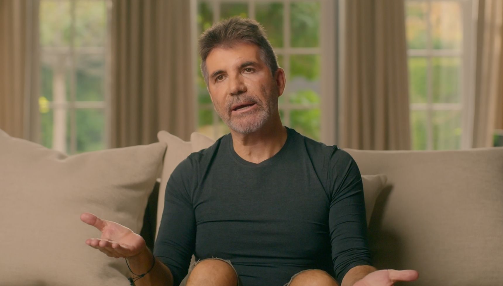Simon Cowell in his Netflix documentary