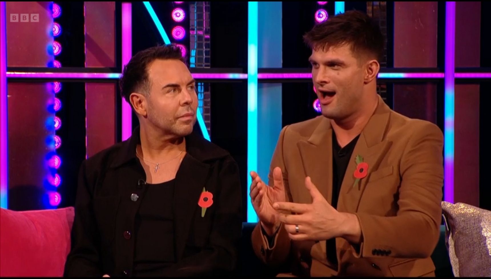 Chris Dennis and Aljaz Skorjanec on It Takes Two 