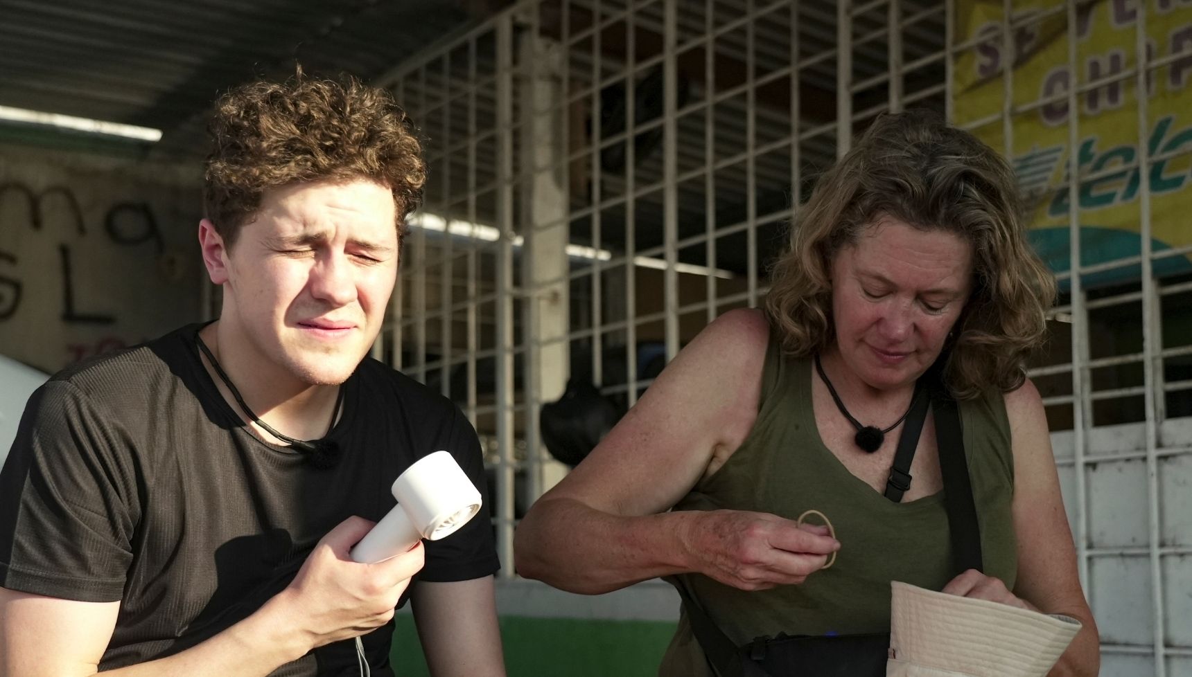 Dylan Llewellyn and his mum Jackie took part of Celebrity Race Across the World