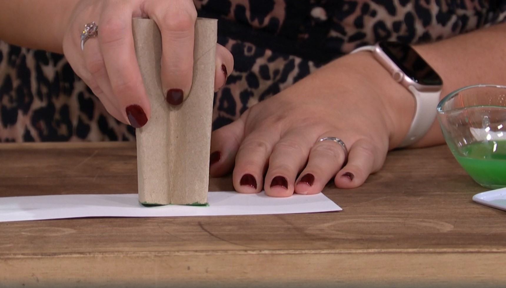 Christmas crafting on This Morning