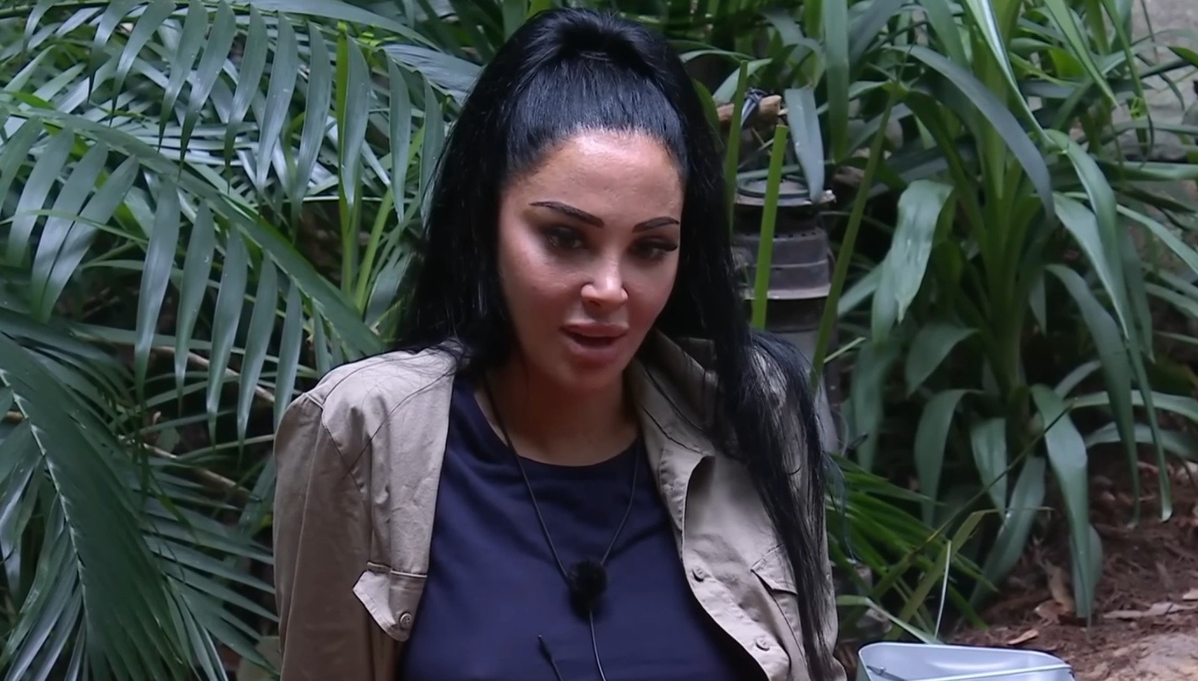 Tulisa in the I'm A Celebrity 2024 camp