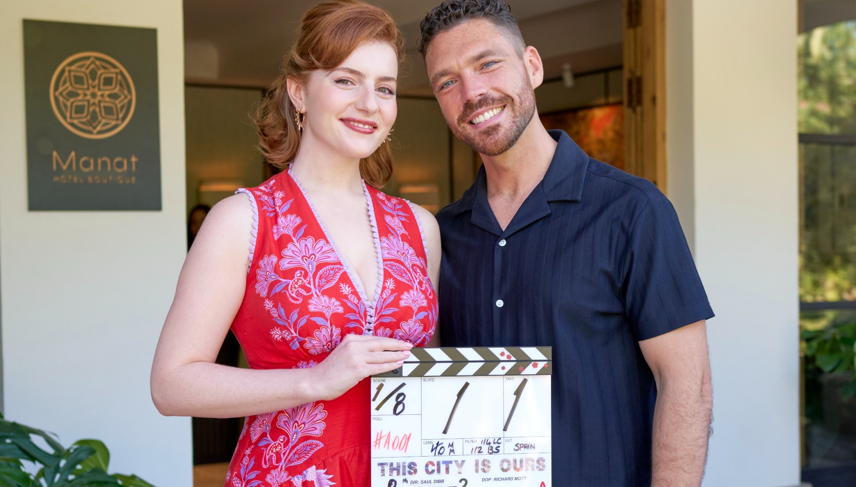 Hannah Onslow as Diana Williams, and James Nelson-Joyce as Michael Kavanagh start filming The City is Ours series 2