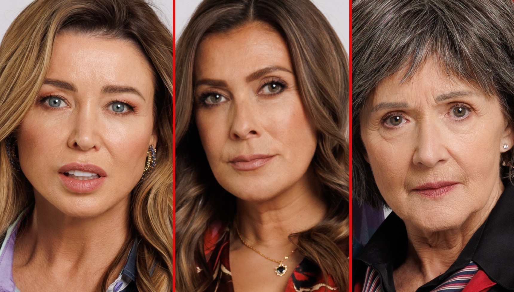 The Imposter on Channel 5: Cast of sexy thriller led by Kym Marsh, Dannii Minogue, and Jackie Woodburne