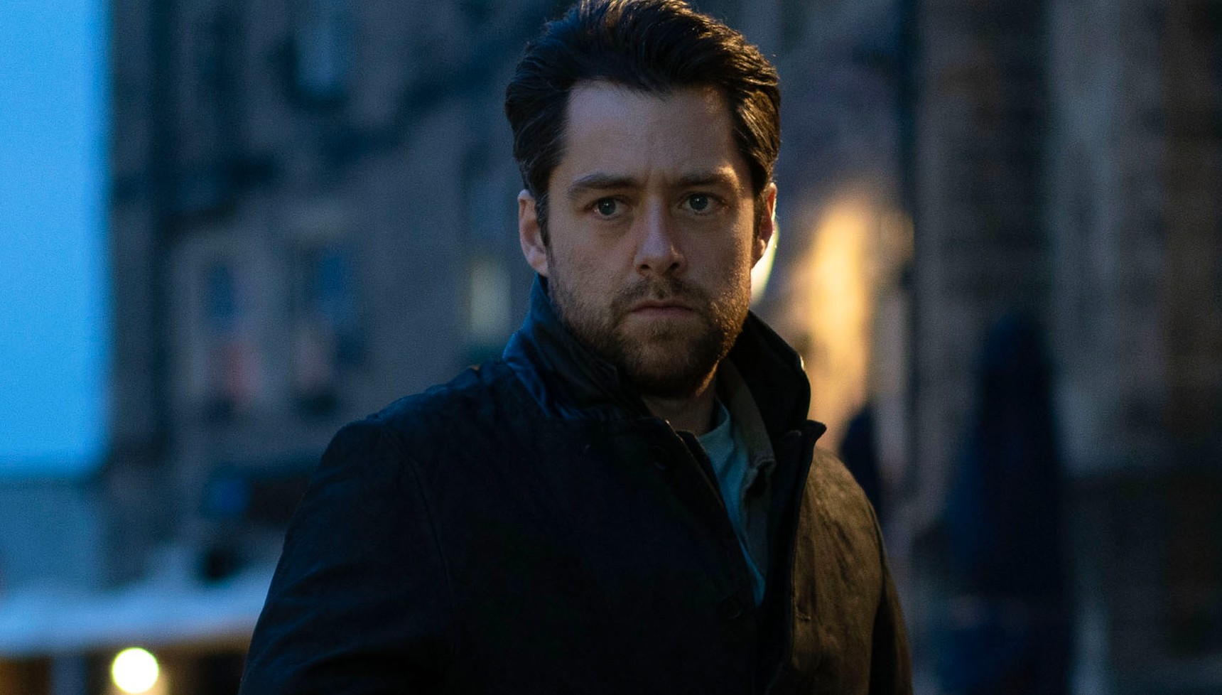 Richard Rankin as Rebus in BBC drama