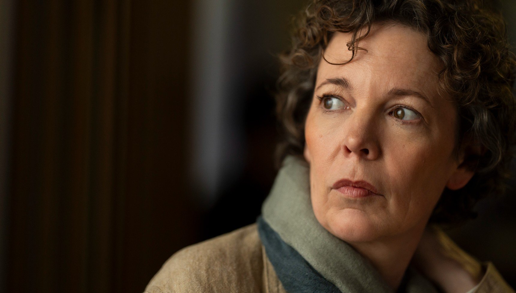 Olivia Colman as Angela Burr in The Night Manager series 2