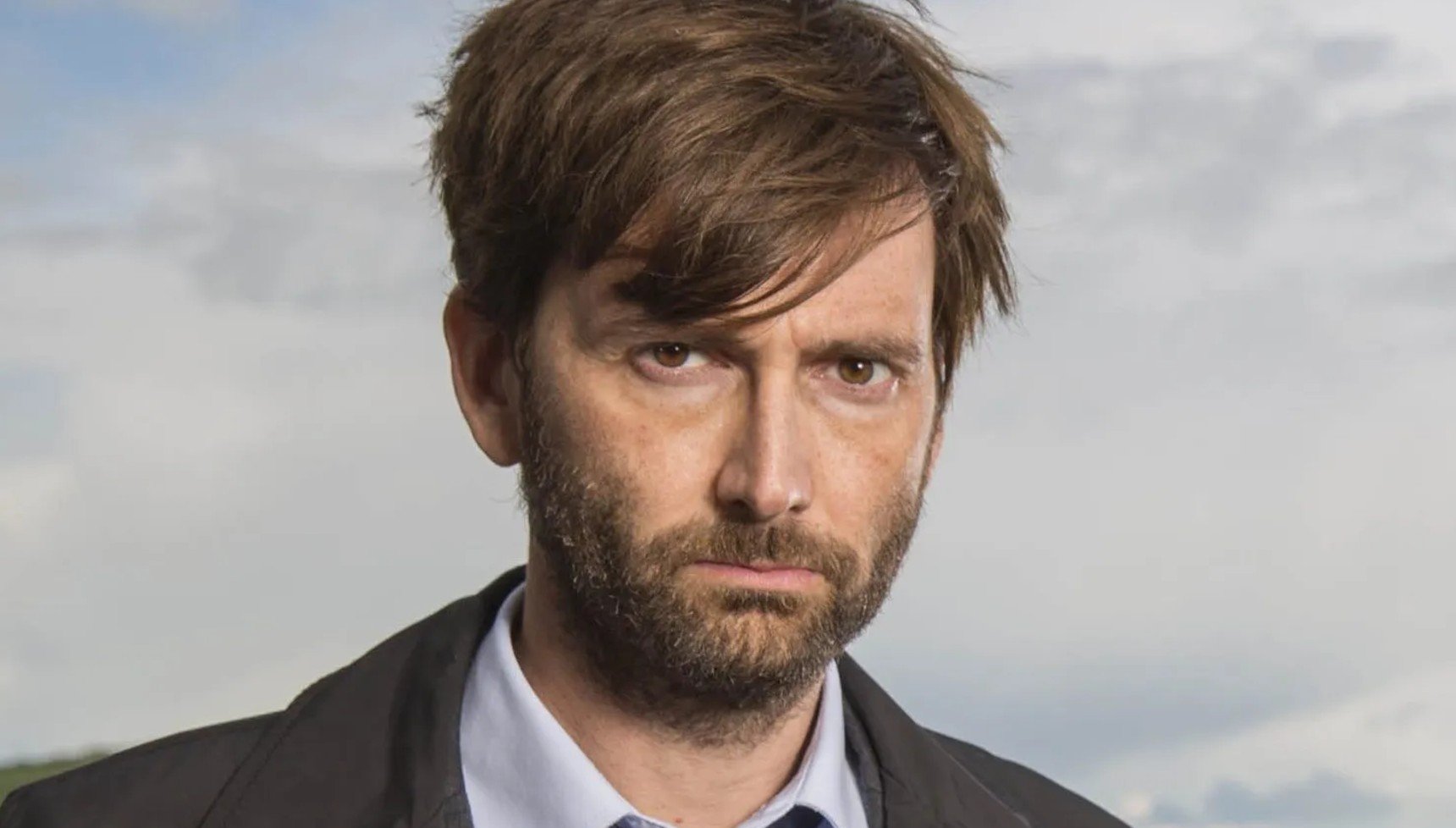 David Tennant as Alec Hardy in Broadchurch