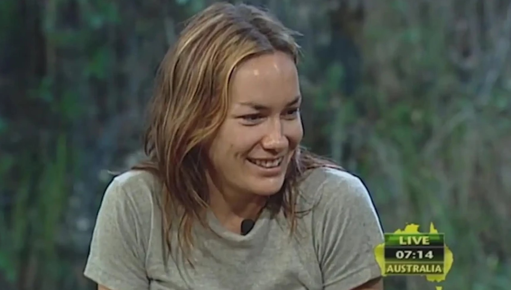 Tara Palmer-Tomkinson in a live screenshot from I'm A Celebrity