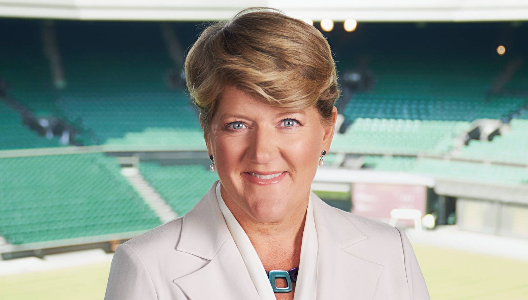 Close up of Clare Balding