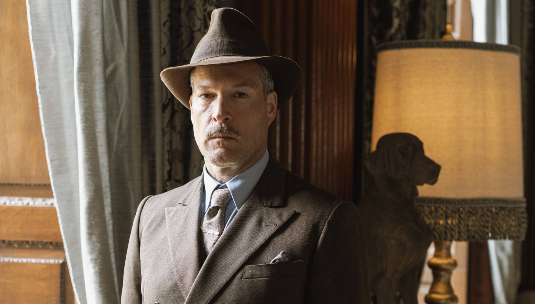 Close up of Hercule Flambeau in Father Brown