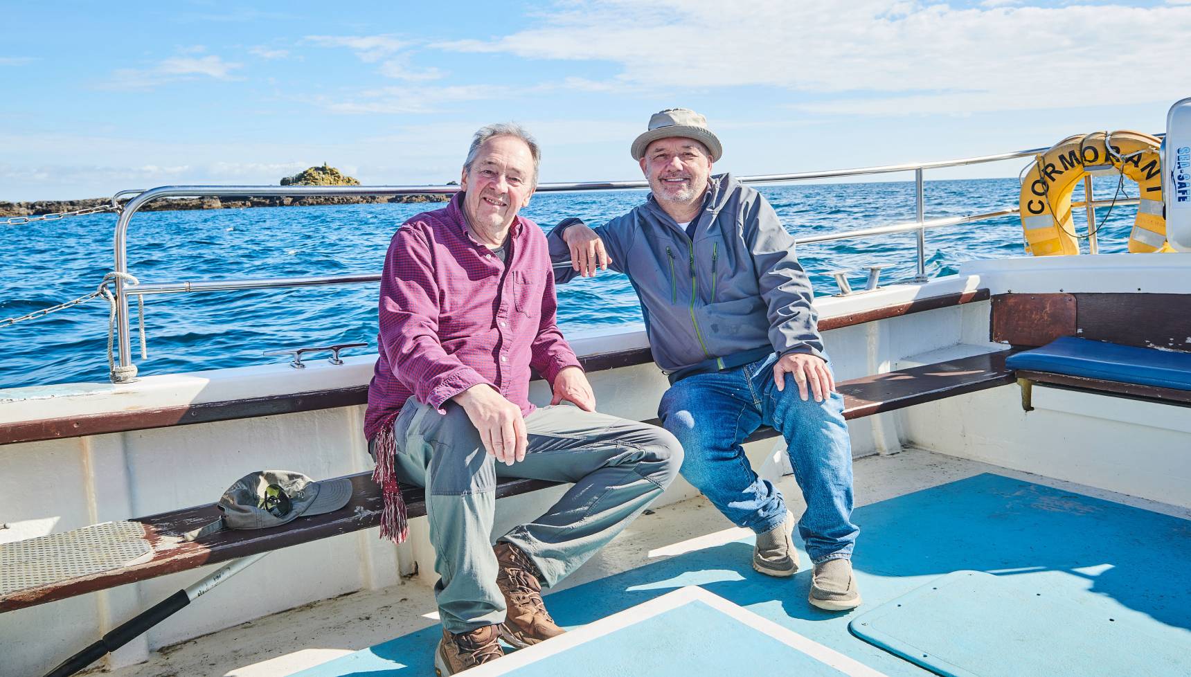 Bob and Paul in Mortimer & Whitehouse: Gone Christmas Fishing