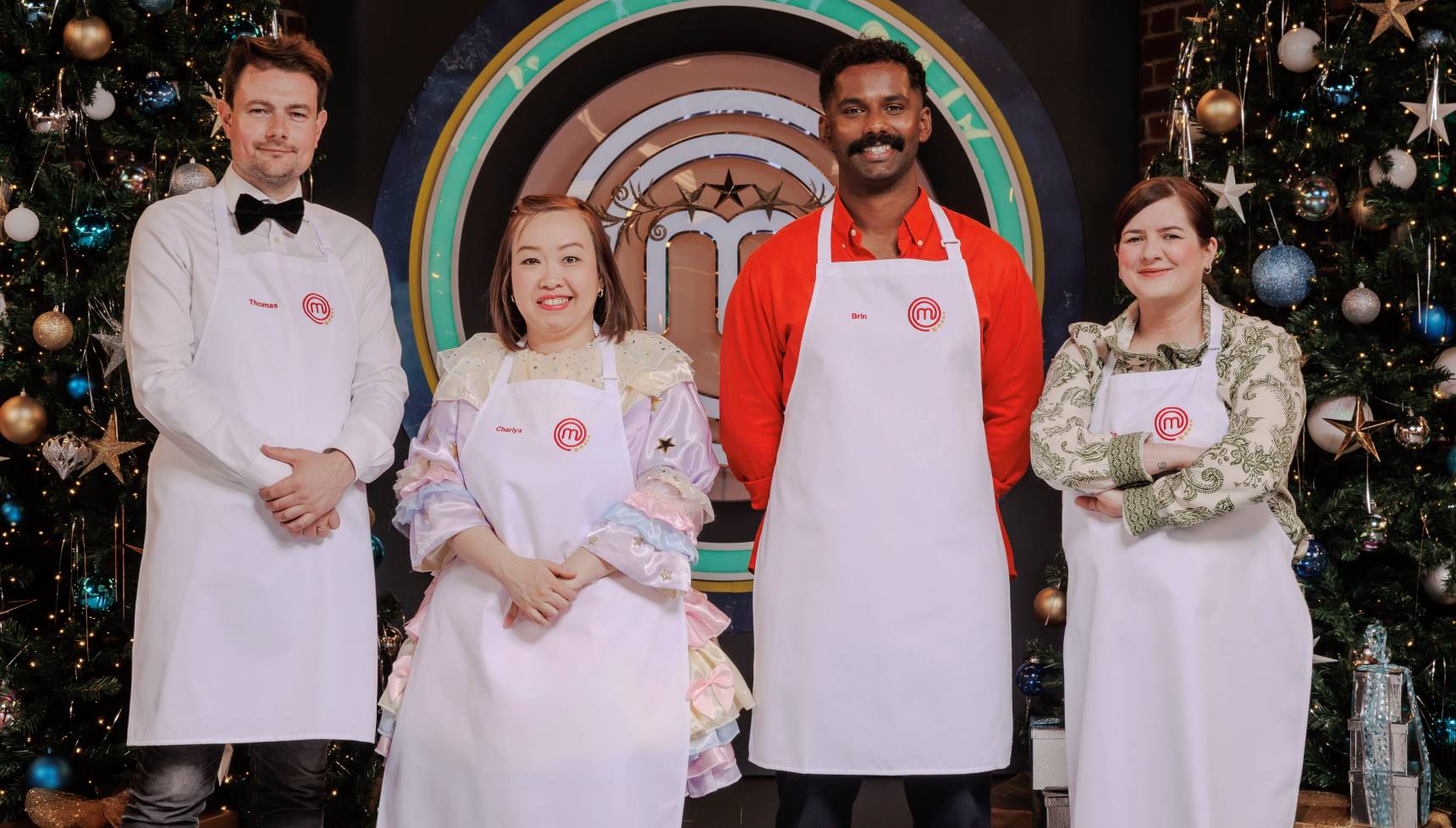 Thomas Frake, Chariya Khattiyot, Brin Pirathapan, Natalie Coleman on MasterChef: Champion of Champions