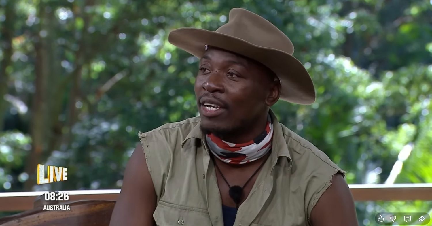 Eddie Kadi on I'm A Celebrity 