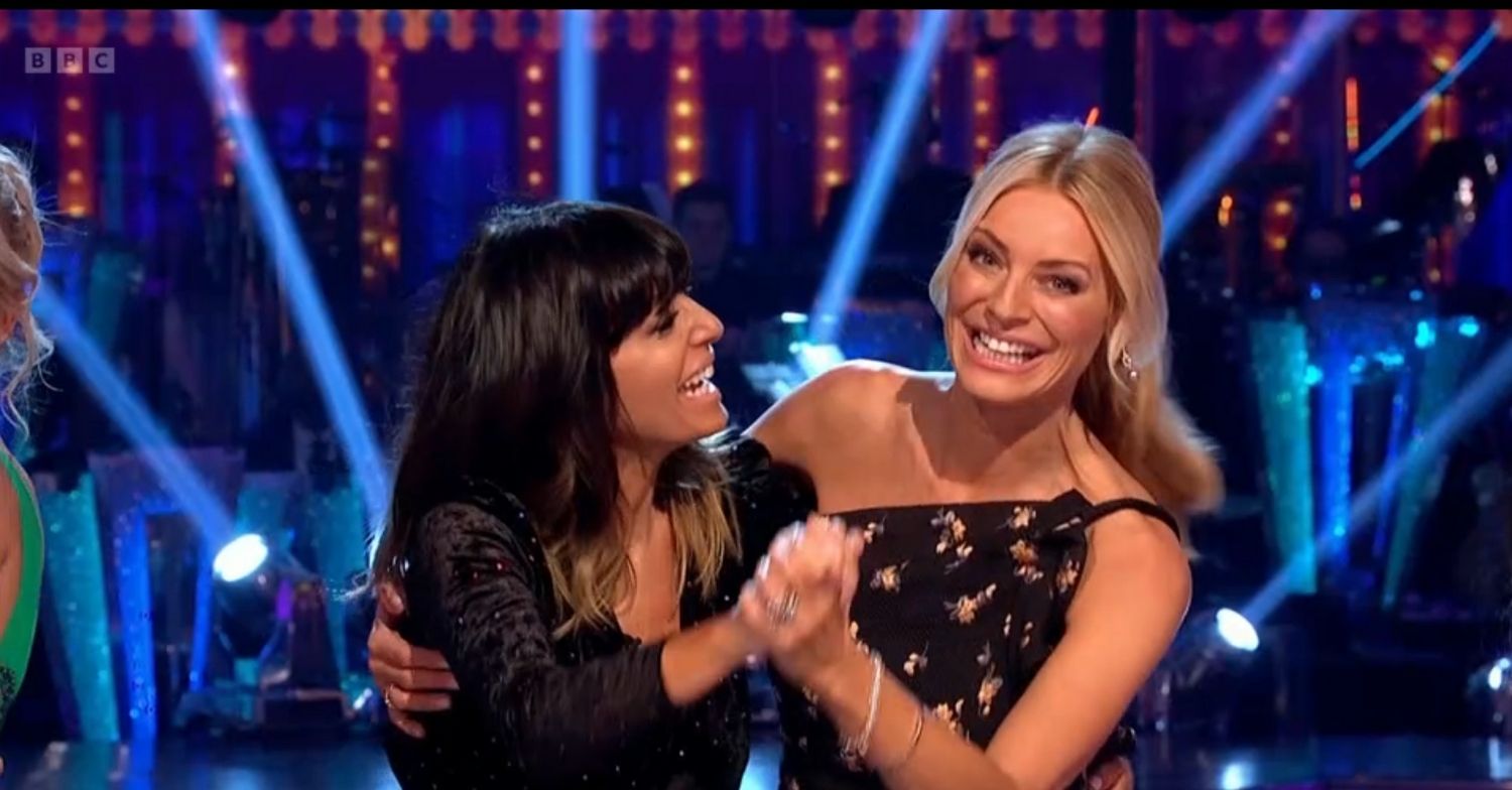 Tess Daly and Claudia Winkleman